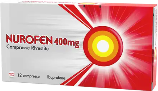 Nurofen 12 compresse rivestite 400mg di ibuprofene
