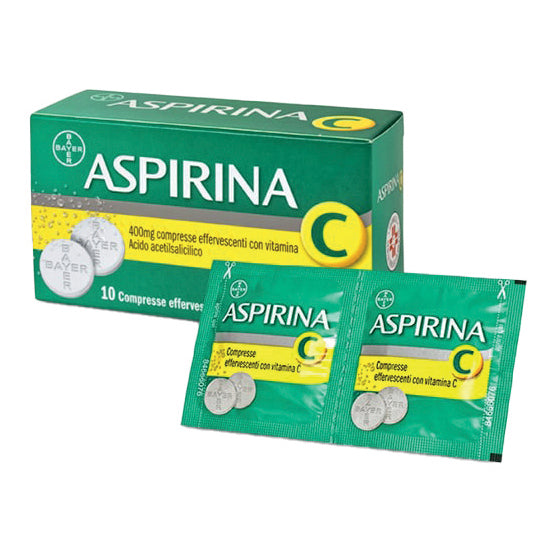Aspirina C 10 compresse effervescenti 400+240mg