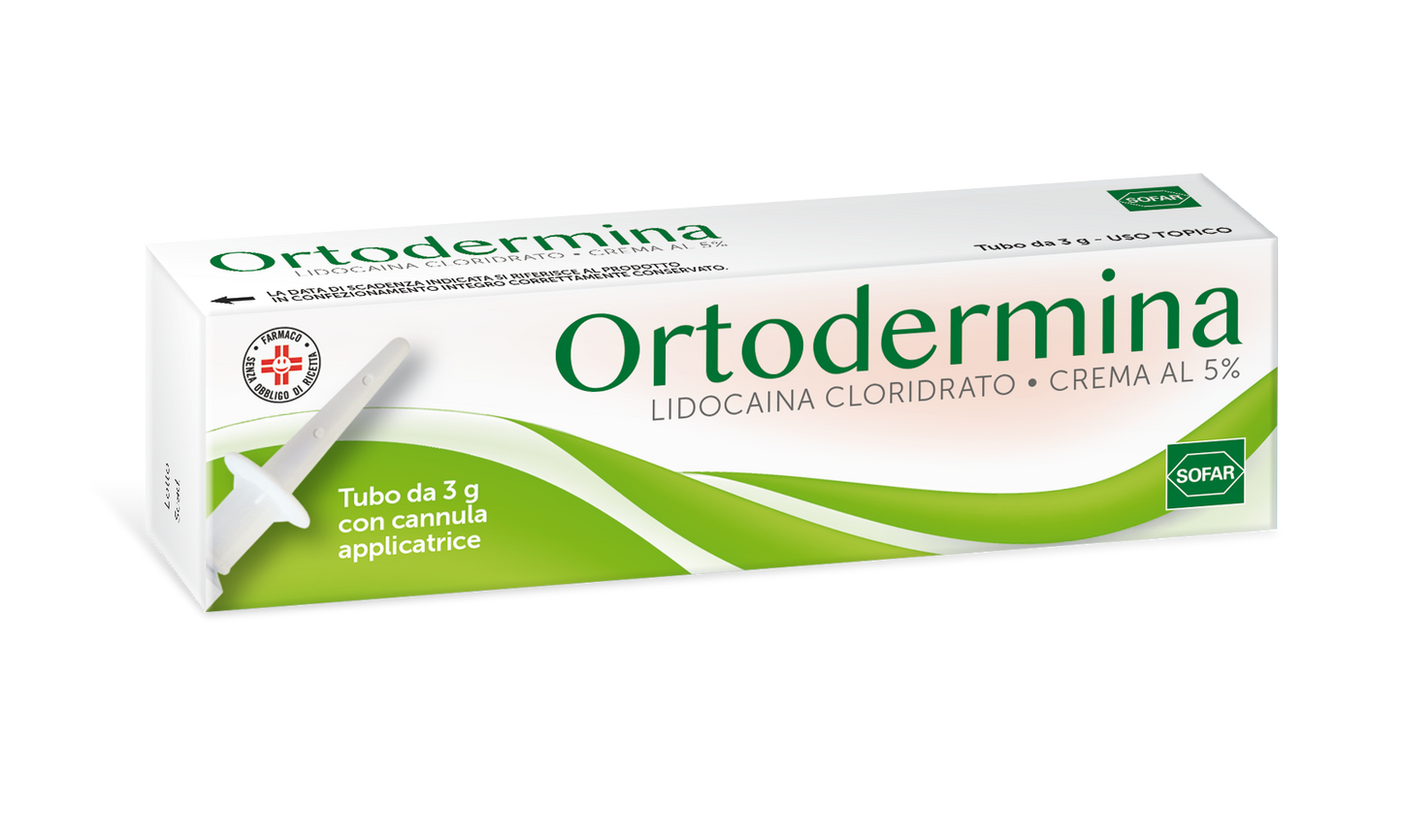 ORTODERMINA*CREMA 3G 5%