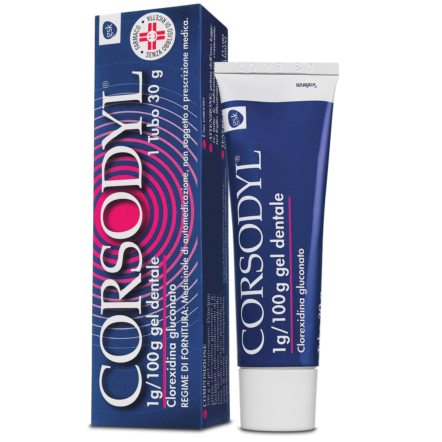 Corsodyl Gel Dentale disinfettante 30g