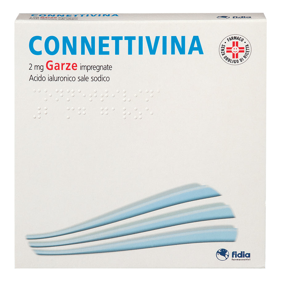 Connettivina Garze 10 pezzi garze impregnate 10x10 cm