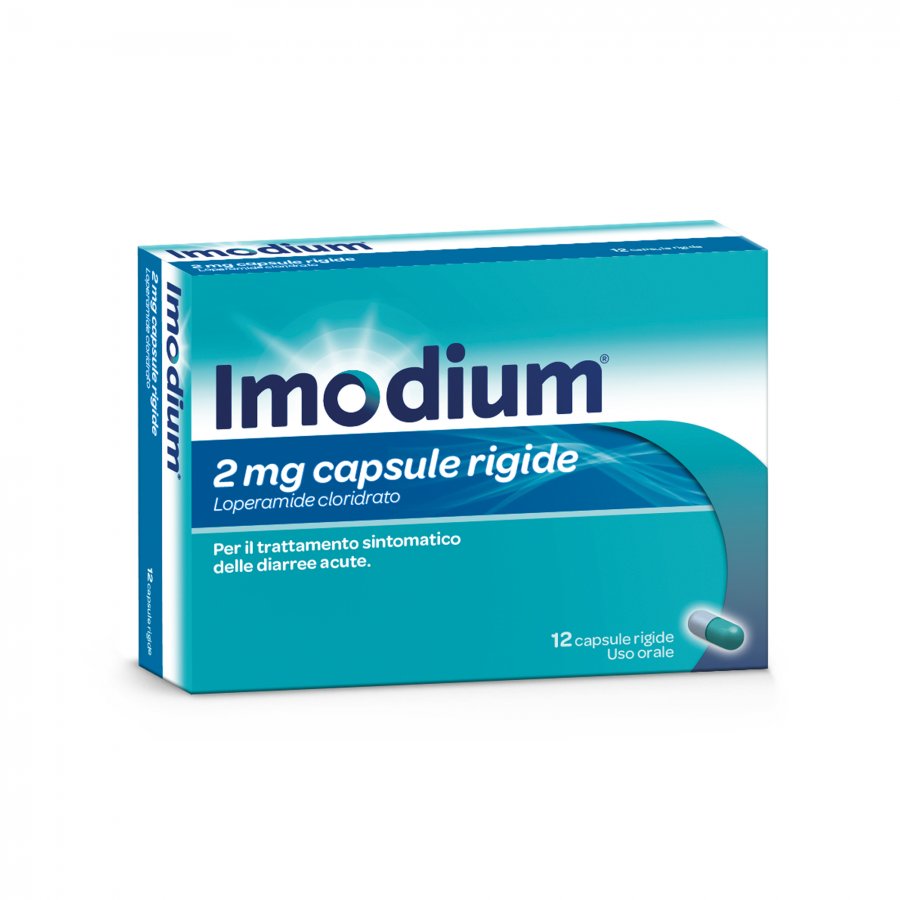 Imodium 8 capsule rigide da 2mg Loperamide