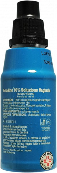 Betadine soluzione vaginale 125ml lodopovidone 10%