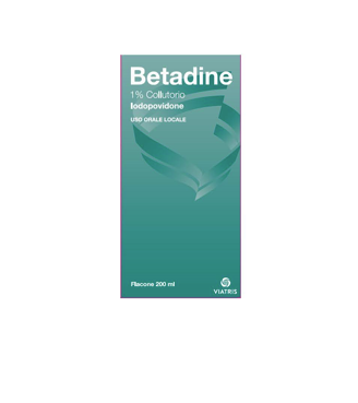 Betadine colluttorio 1% lodopovidone 200ml
