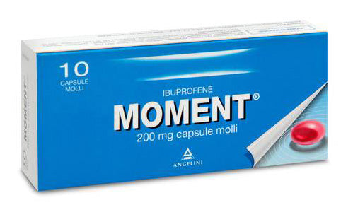 Moment 10 capsule molli 200mg di Ibuprofene
