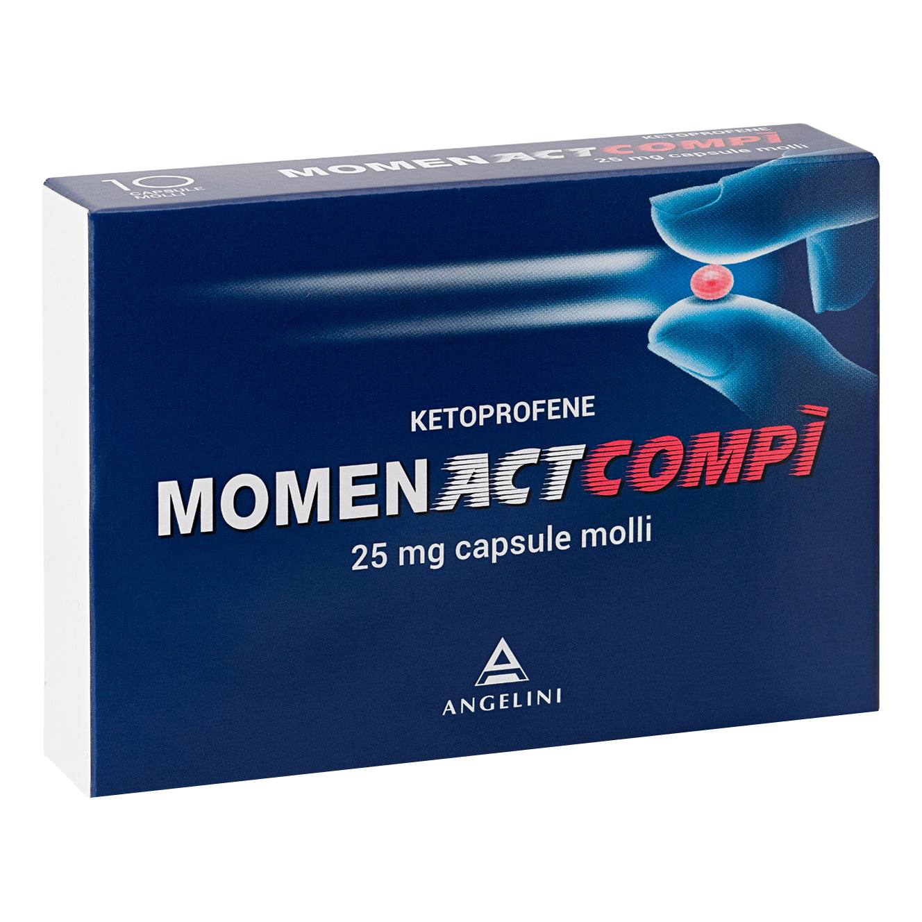 MomentAct Compi 10 capsule molli 25mg ketoprofene