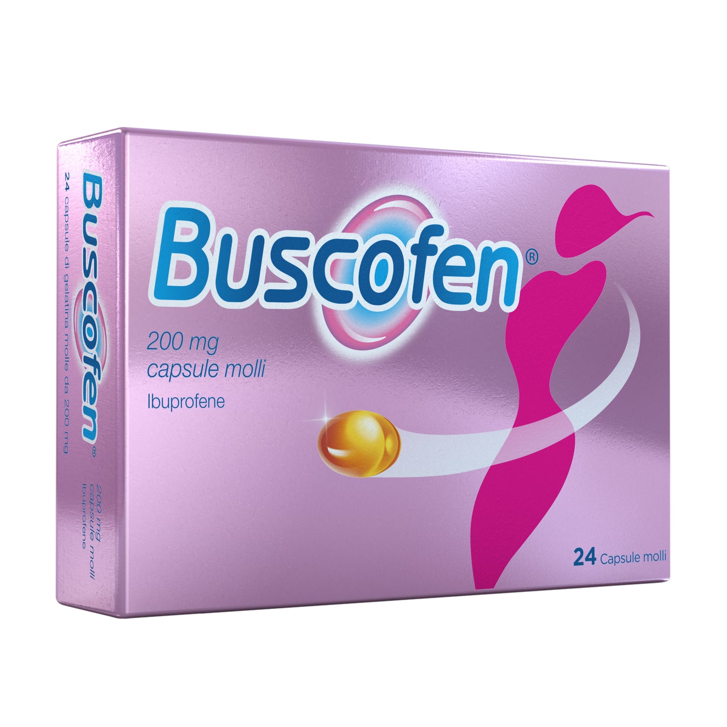 Buscofen 24 capsule molli 200mg di Ibuprofene