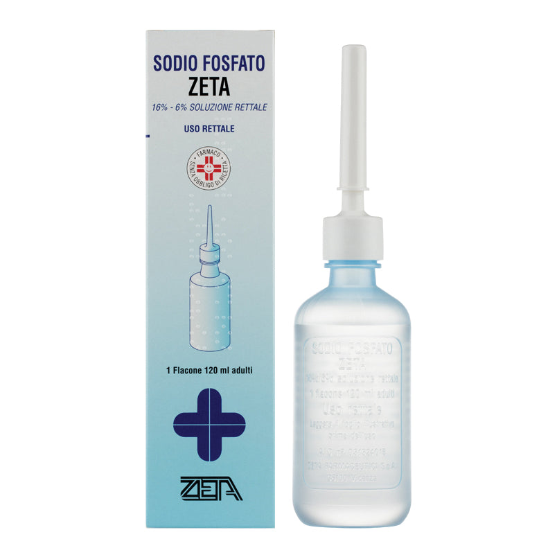 SODIO FOSFATO ZETA*RETT 120ML