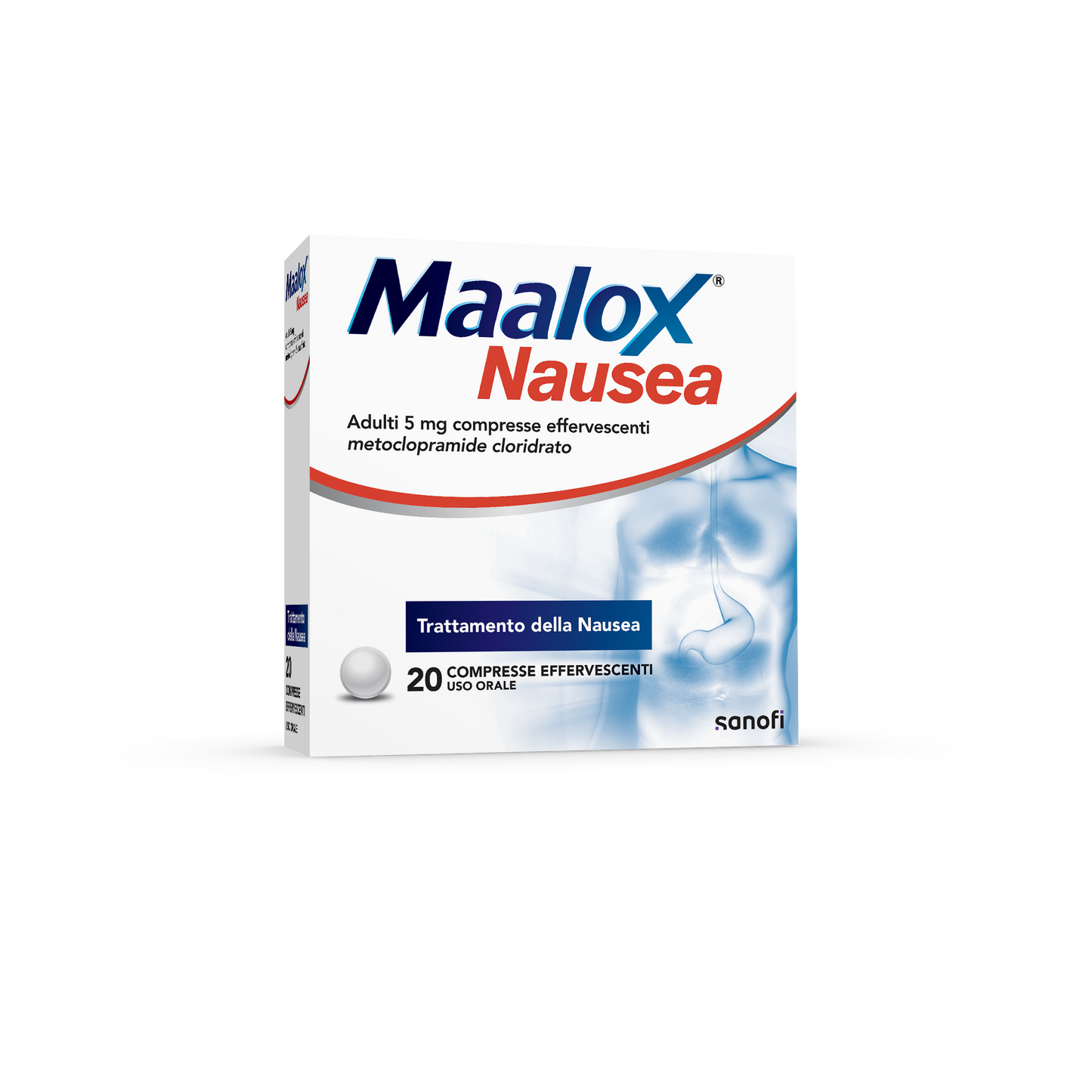 Maalox Nausea Adulti 20 compresse effervescenti 5mg