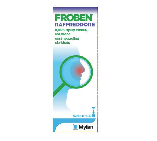 Froben Raffreddore Spray Nasale 0,05% di ossimetalozina 15ml
