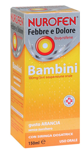 NUROFEN FEBBRE D*BB100MG/5ML A
