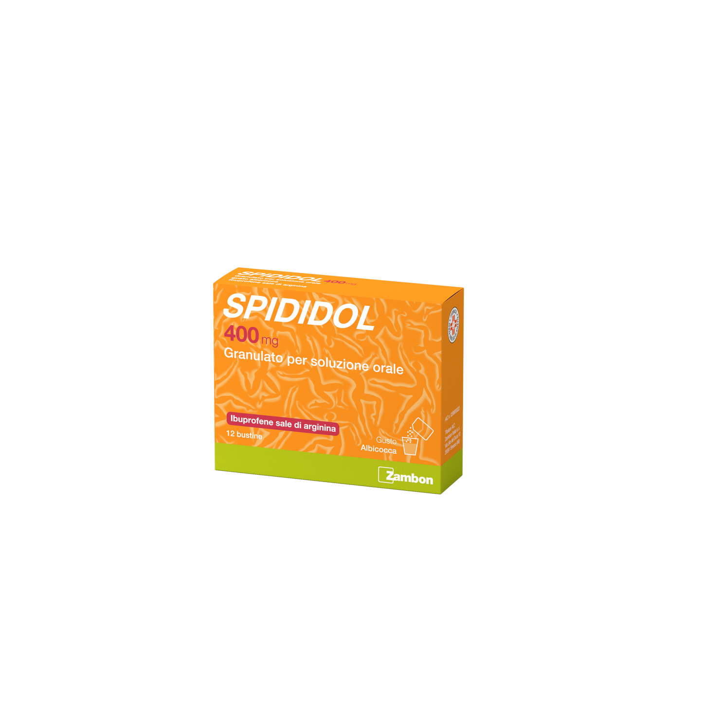 SPIDIDOL*OS GRAT 12BS 400MG AL