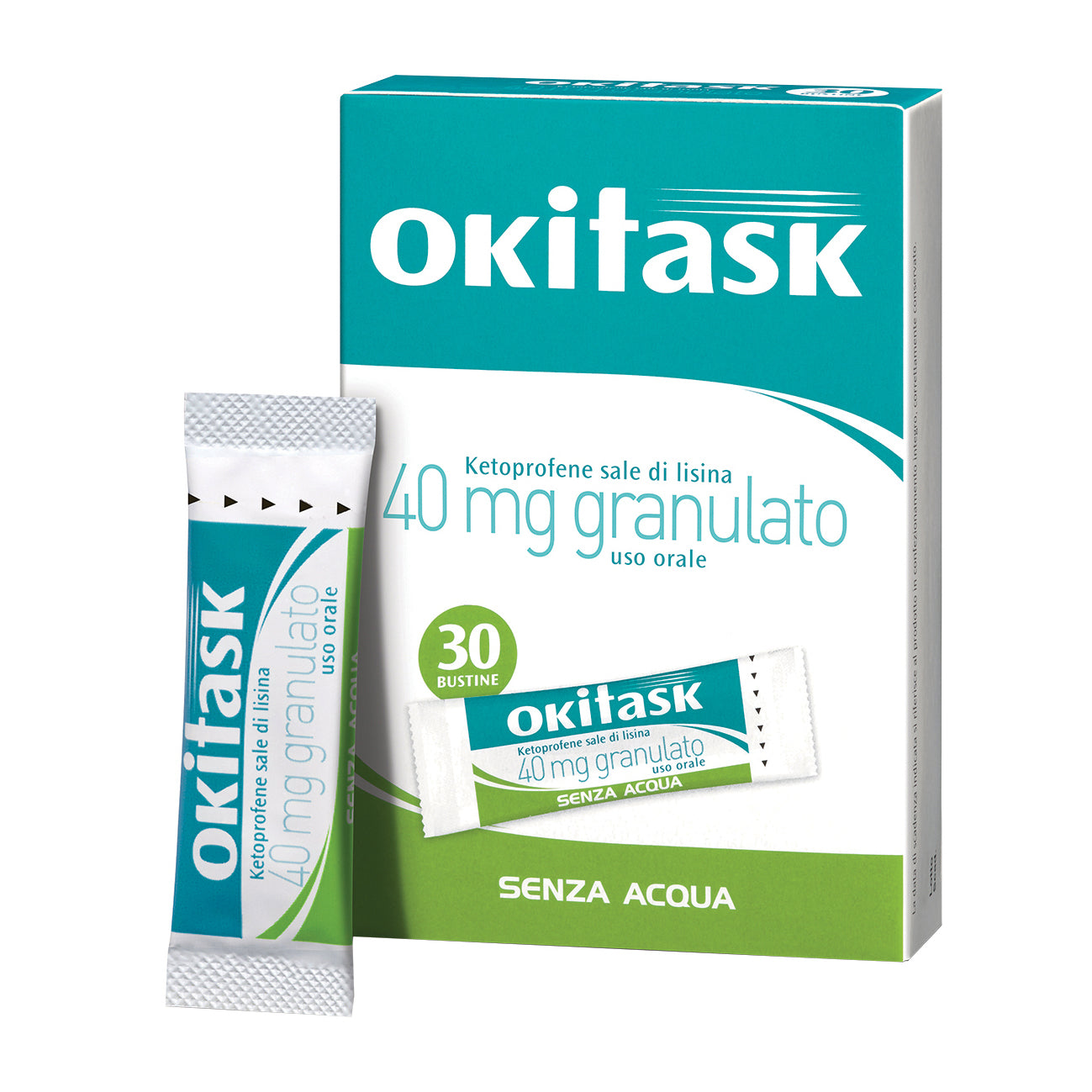 Okitask 30bustine 40mg Ketoprofene Sale di Lisina