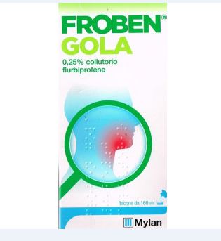 Froben Gola Colluttorio 0,25% di flurbiprofene 160ml