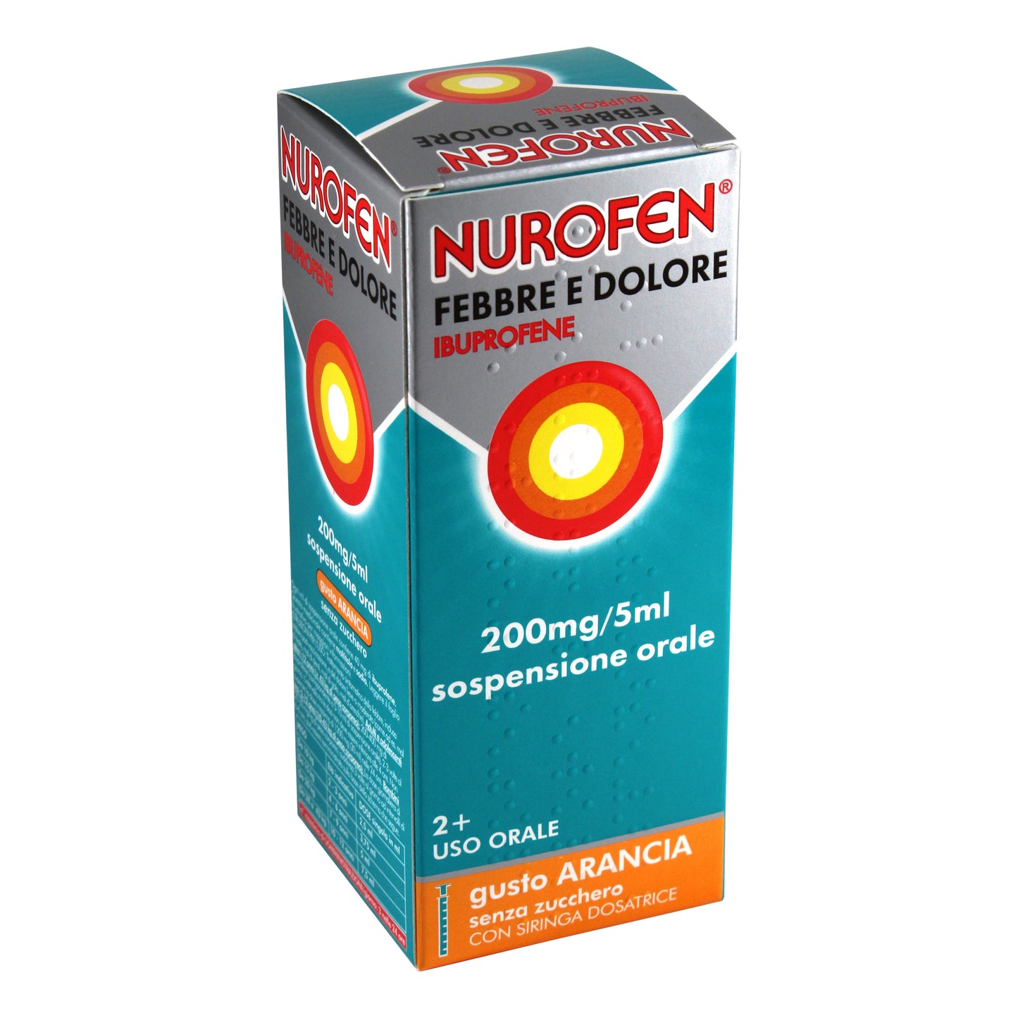 Nurofen Febbre e Dolore Adulti 200mg/5ml Gusto Arancia