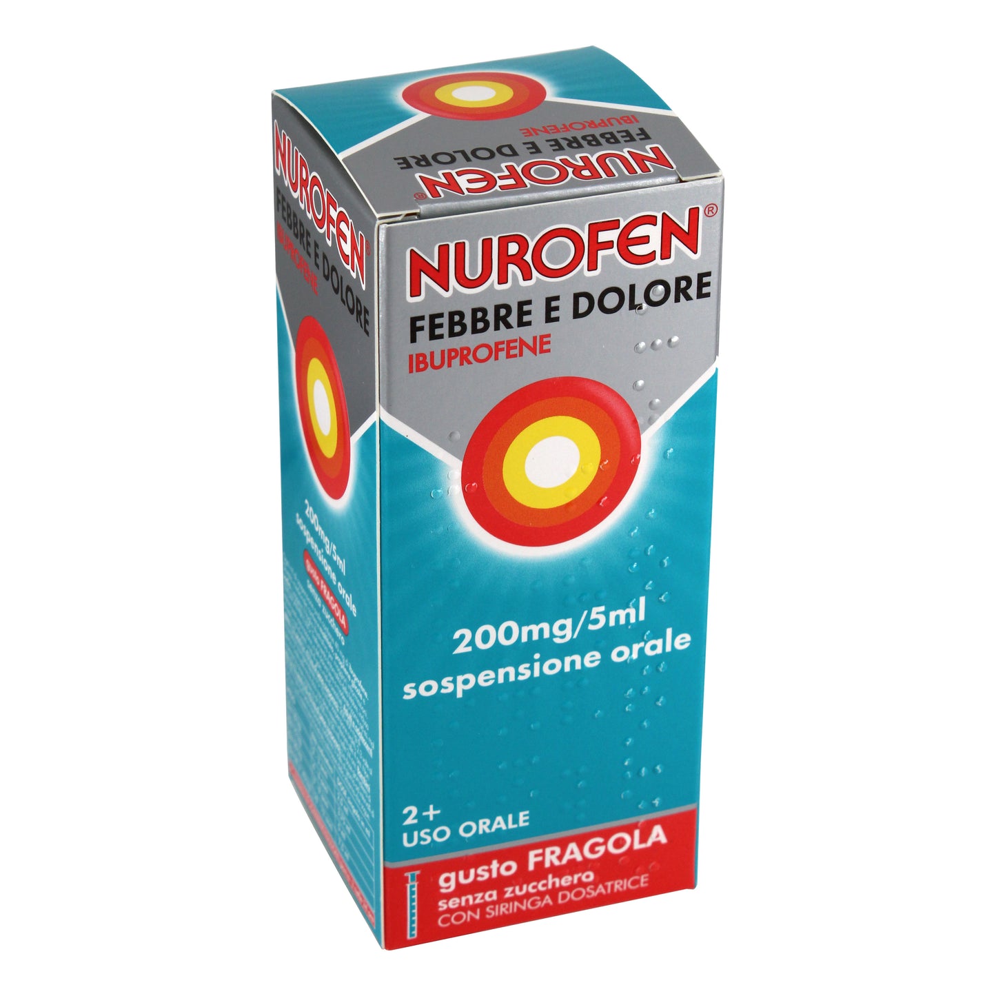 Nurofen Febbre e Dolore Adulti 200mg/5ml Gusto Fragola