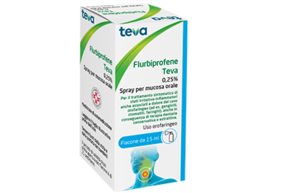 FLURBIPROFENE TE*OS SPRAY 15ML
