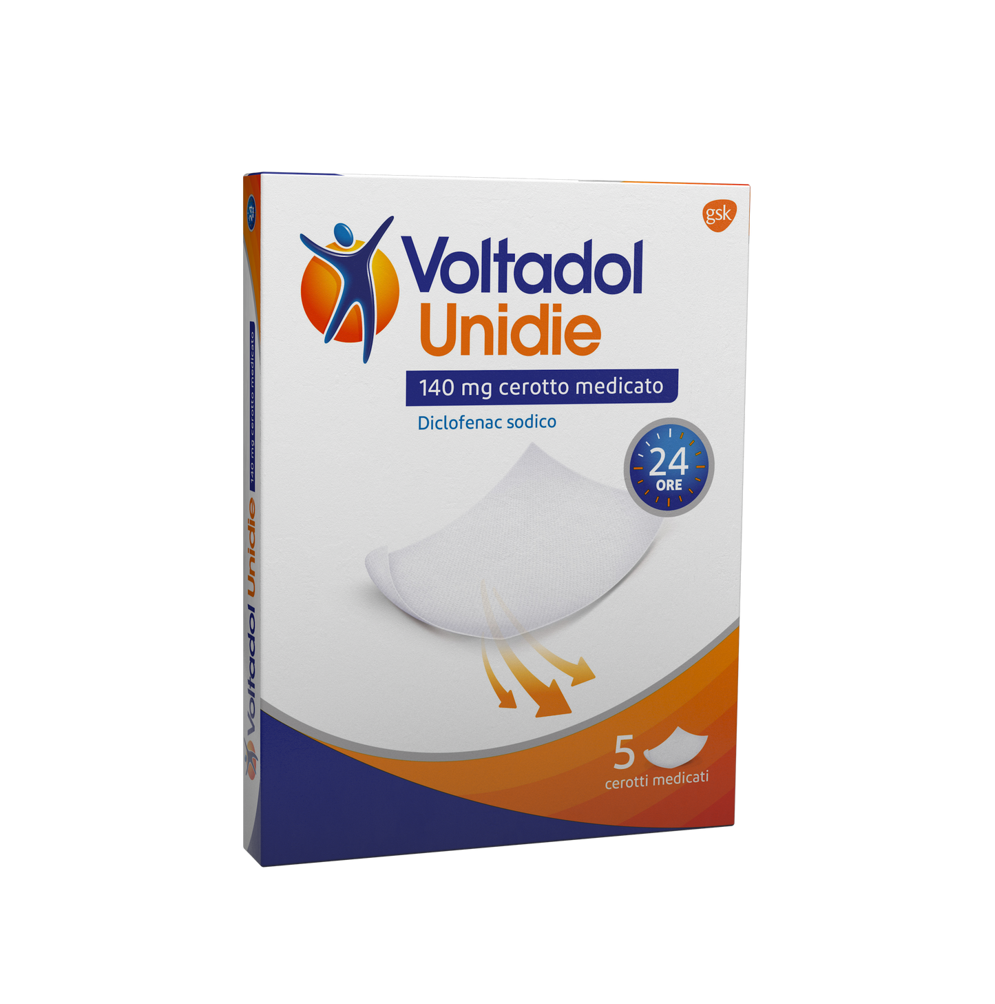Voltadol Unidie 5 cerotti medicati 140mg diclofenac sodico