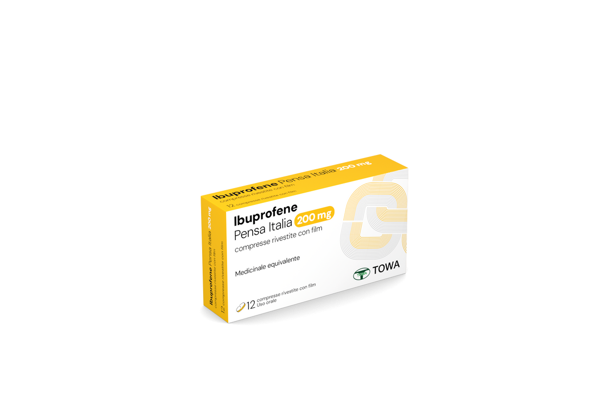 IBUPROFENE PEN*12CPR RIV 200MG