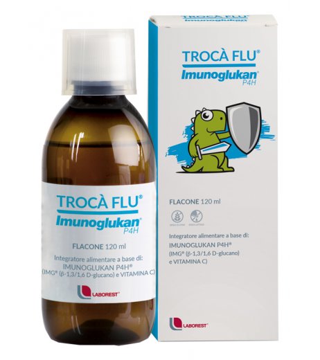 Trocà Flu - Integratore alimentare per le difese immunitarie - Sciroppo - 120 ml