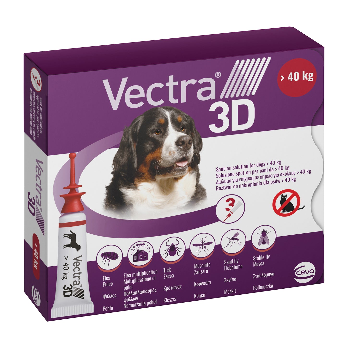 VECTRA 3D*3PIP >40KG ROSSO