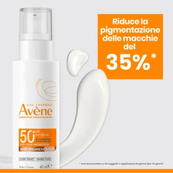 Eau Thermale Avene Fluido Solare colorato Antimacchie SPF 50+ 40 ml