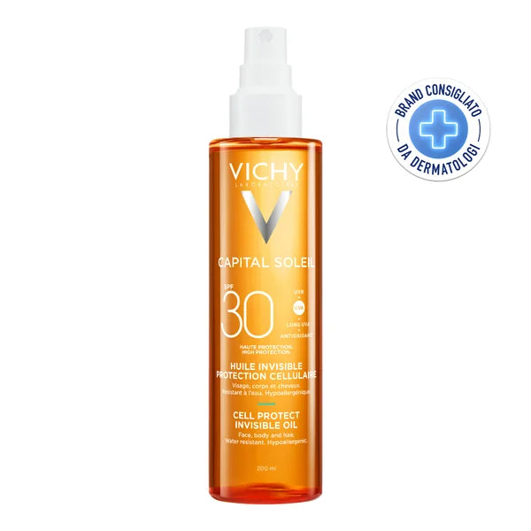 Vichy Capital Soleil Olio solare Cell Protect SPF30 da 200ml