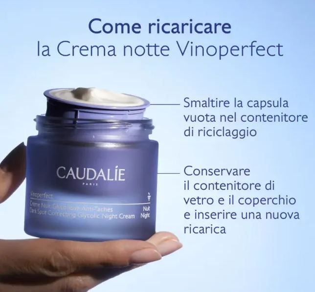 Caudalie Vinoperfect Crema Notte Antimacchie ricarica 50ml
