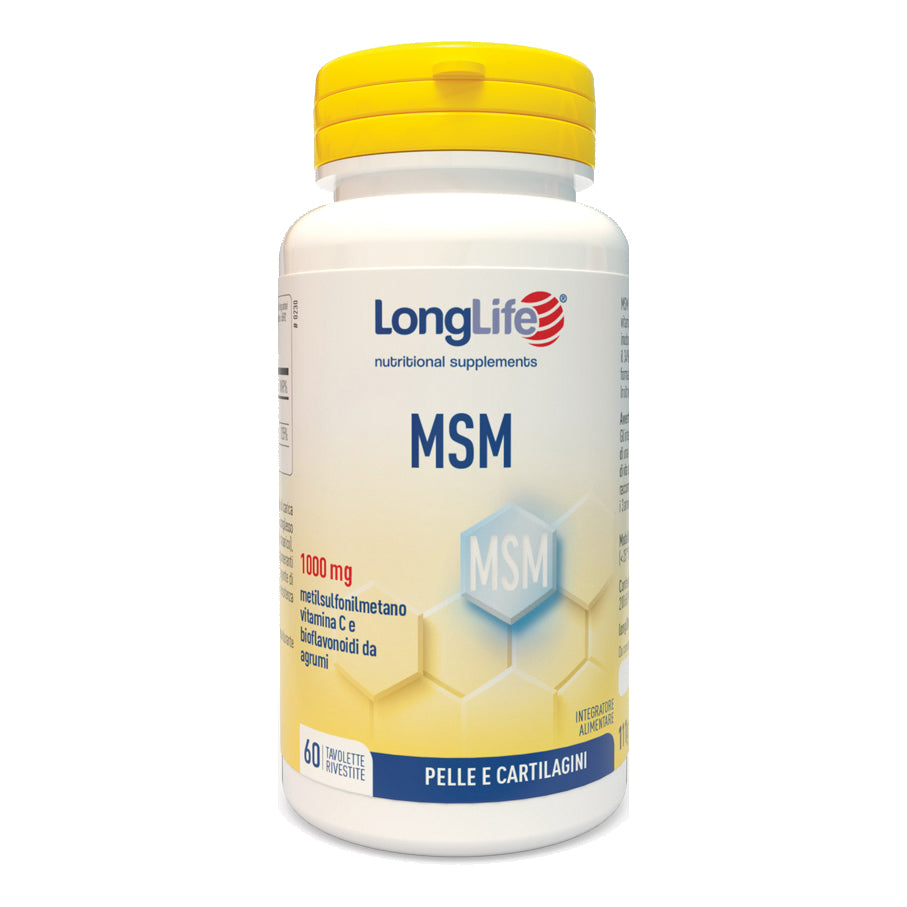 LONGLIFE MSM 1000 MG 60 TAVOLETTE