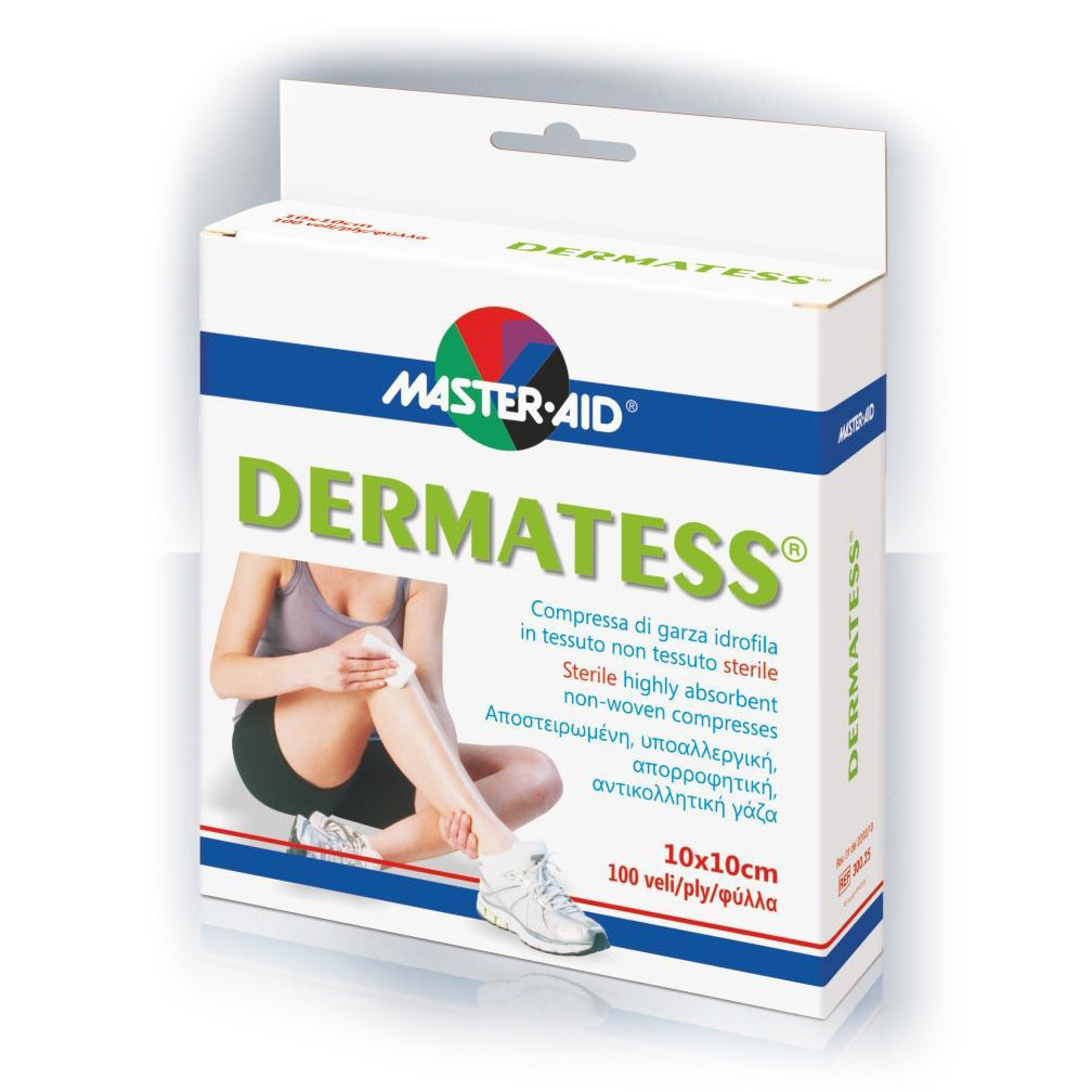 GARZA IN TESSUTO NON TESSUTO DERMATESS 36X40 12 PEZZI