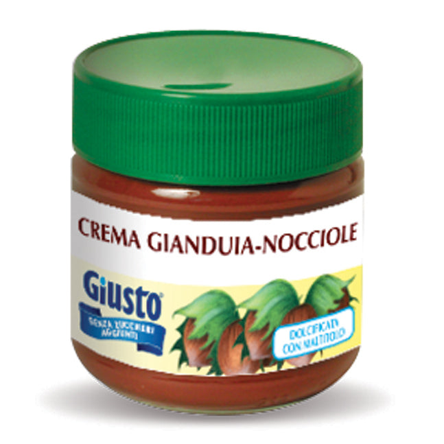 GIUSTO SENZA ZUCCHERO CREMA CACAO NOCCIOLE 200 G