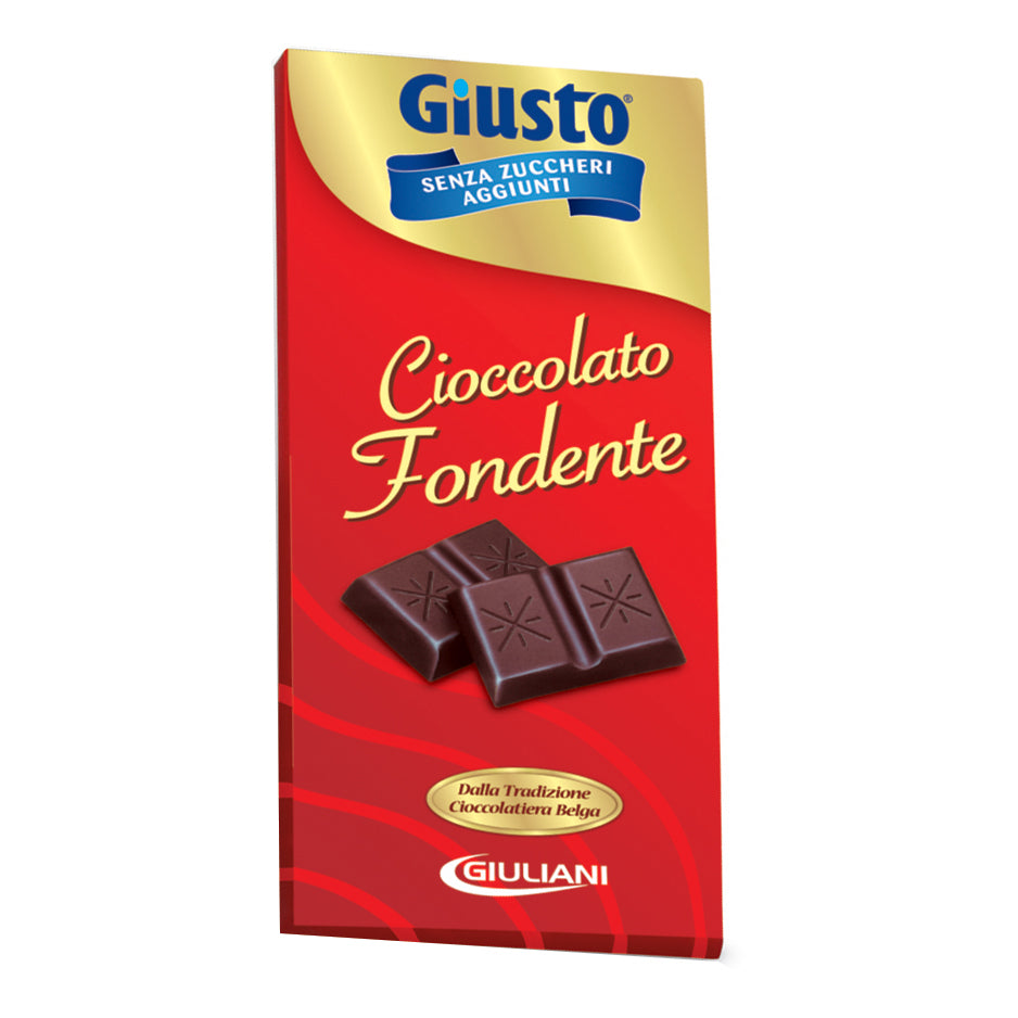 GIUSTO SENZA ZUCCHERO TAVOLETTE CACAO FONDENTE 85 G