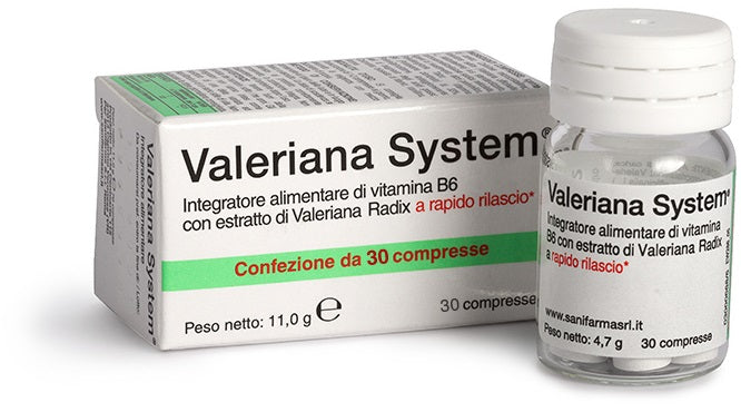 VALERIANA SYSTEM 30 COMPRESSE