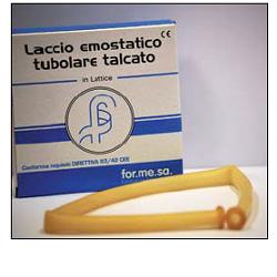 LACCIO EMOSTATICO 1 PEZZO