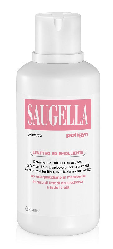 Saugella Poligyn Detergente Intimo Lenitivo 500ml