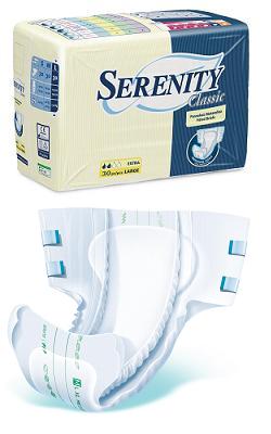 PANNOLONE PER INCONTINENZA A MUTANDINA SERENITY CLASSIC FORMATO MAXI TAGLIA LARGE 15 PEZZI