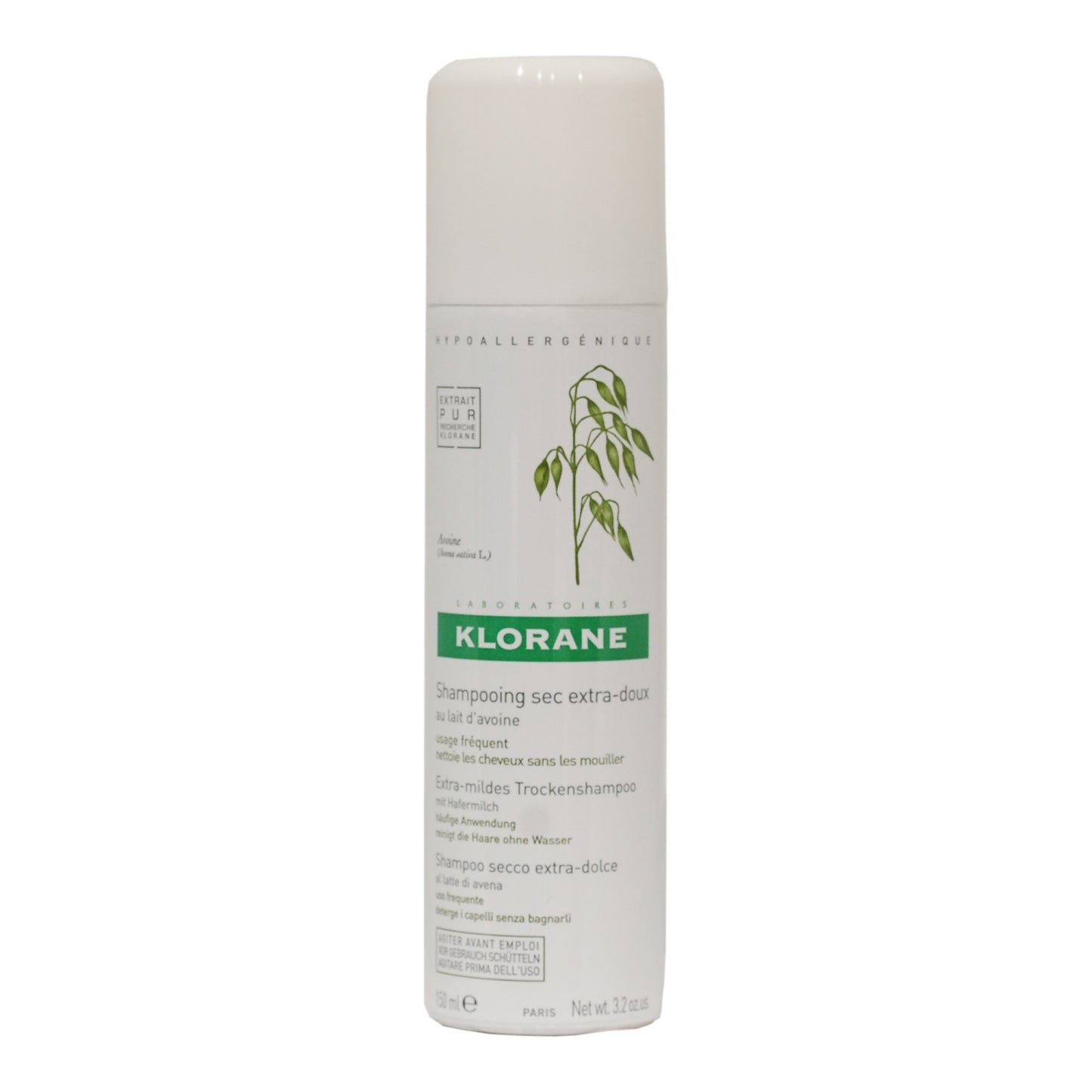 KLORANE SHAMPOO SECCO ALL'AVENA 150 ML