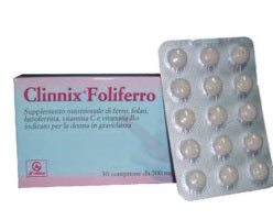 CLINNIX FOLIFERRO 30 COMPRESSE
