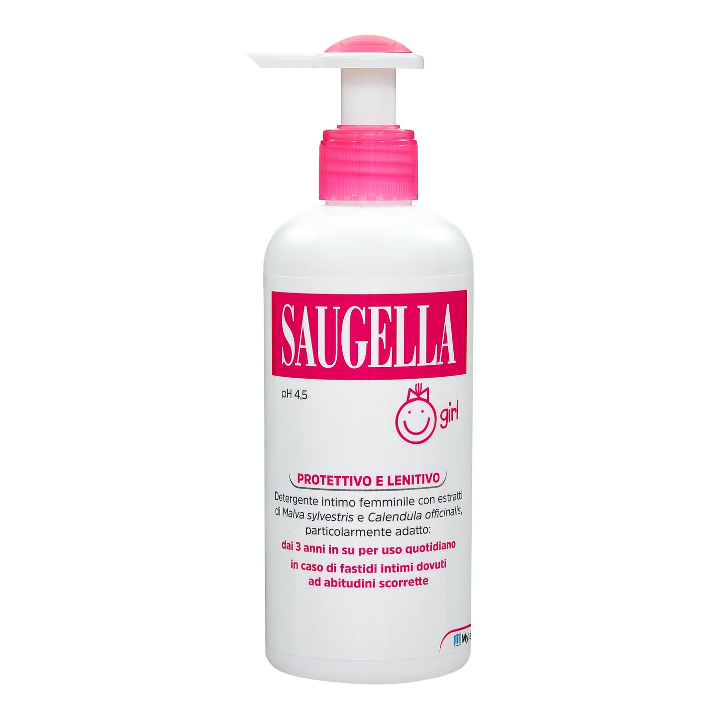 Saugella Girl detergente intimo per bambine dai 3 ai 12 anni 200ml