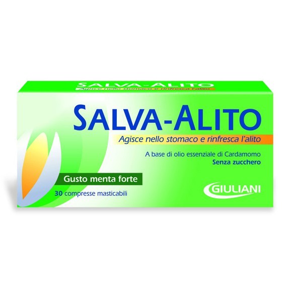 SALVA ALITO MENTA FORTE 30 COMPRESSE