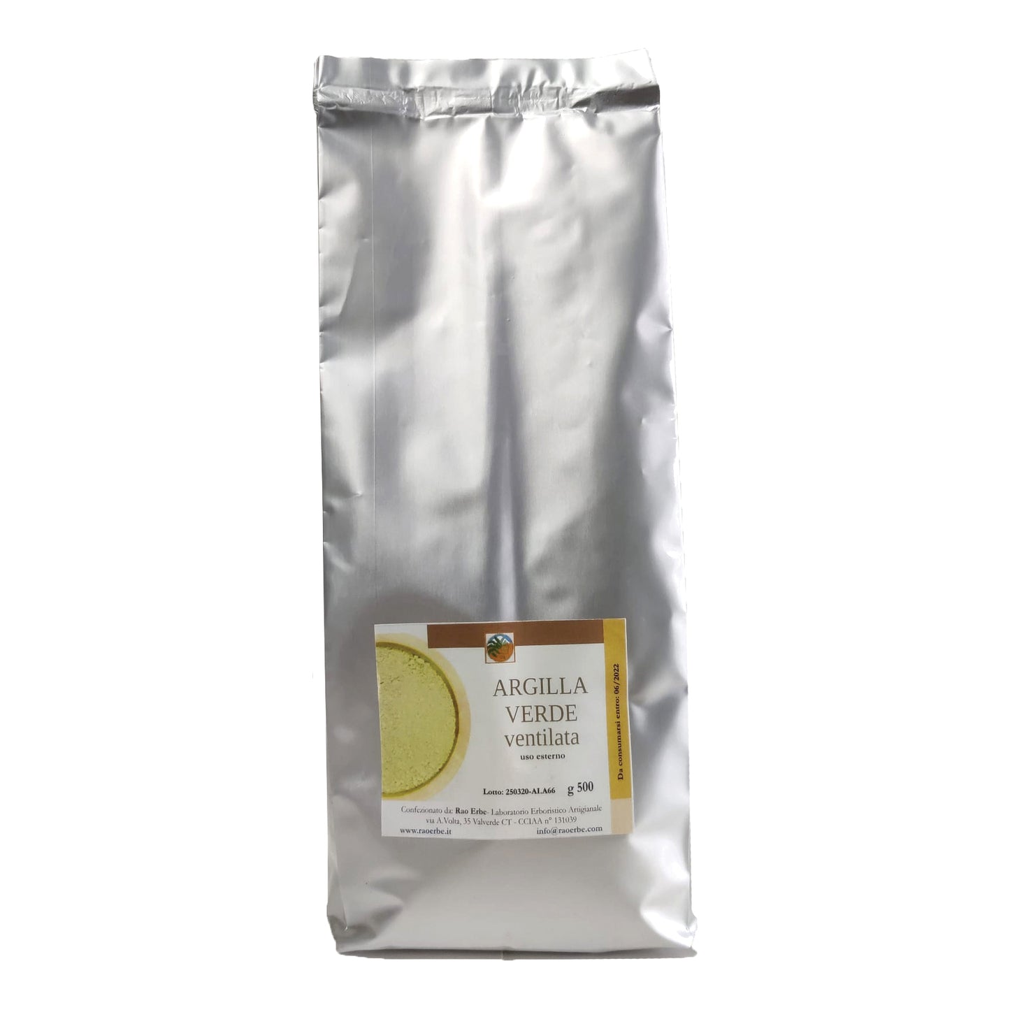 ARGILLA VERDE VENTILATA 500G