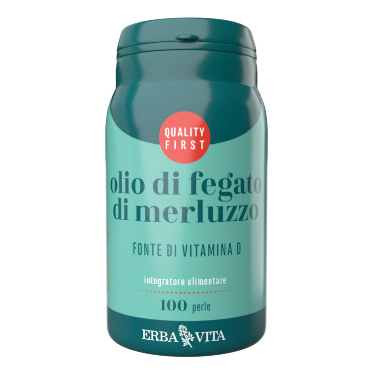 OLIO FEGATO MERLUZZO 100 PERLE 453 MG