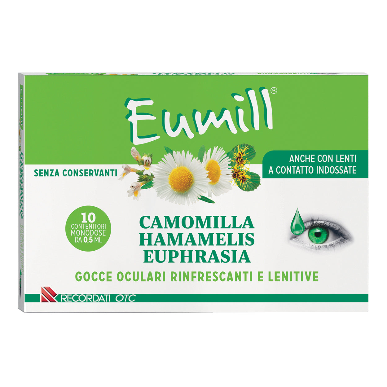 EUMILL GOCCE OCULARI 10 FLACONCINI MONODOSE 0,5 ML