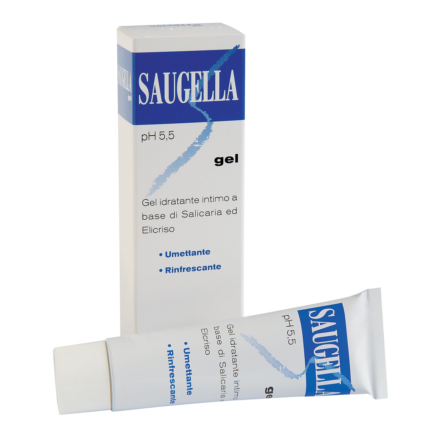 Saugella Gel Intimo blu PH 5,5 Gel intimo Umettante e rinfrescante 30ml