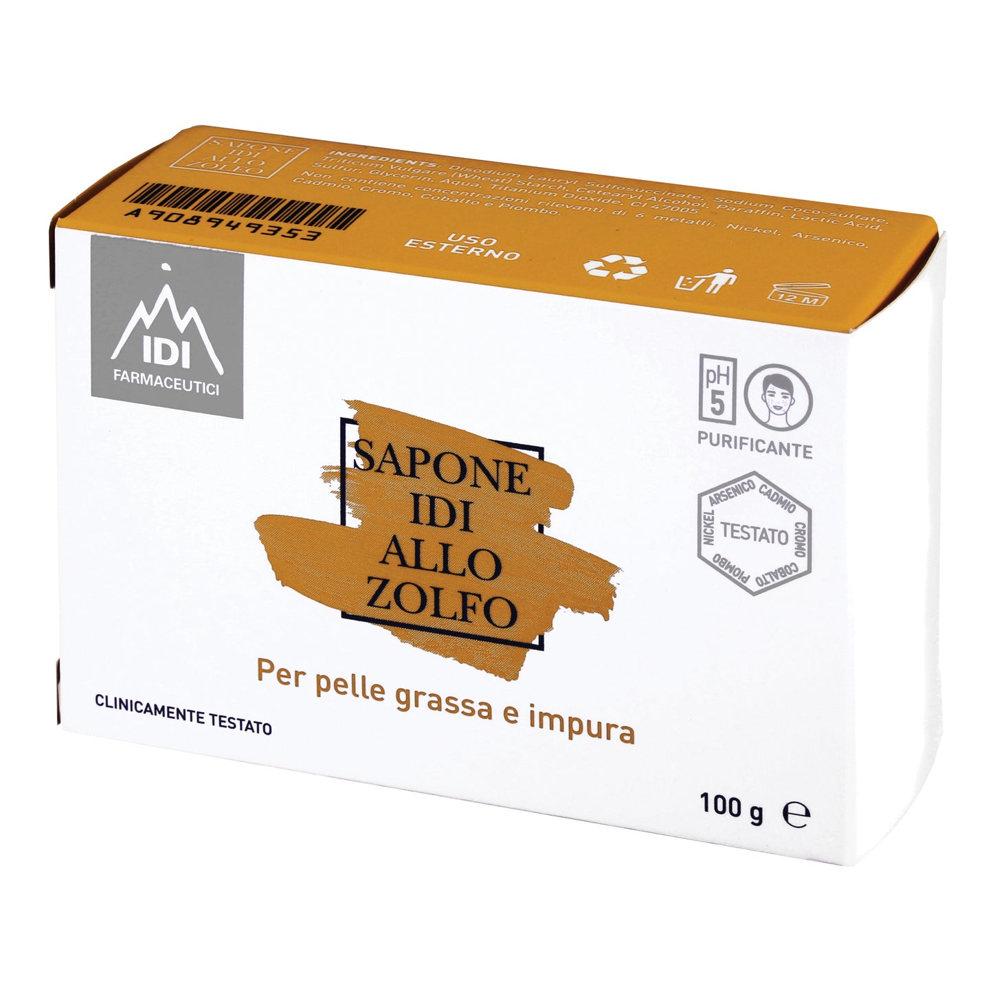 SAPONE IDI ZOLFO 100 G