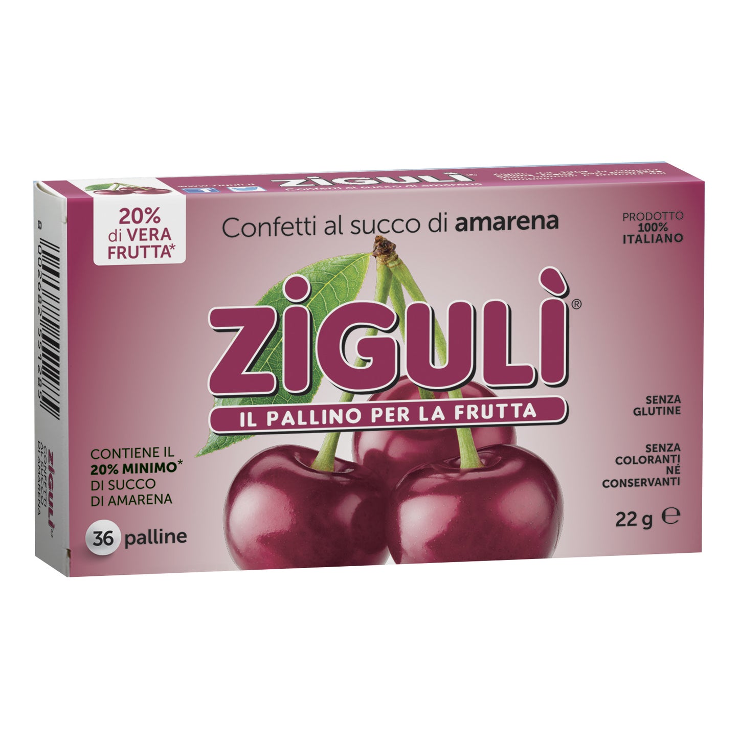 ZIGULI AMARENA 36 PALLINE 22 G