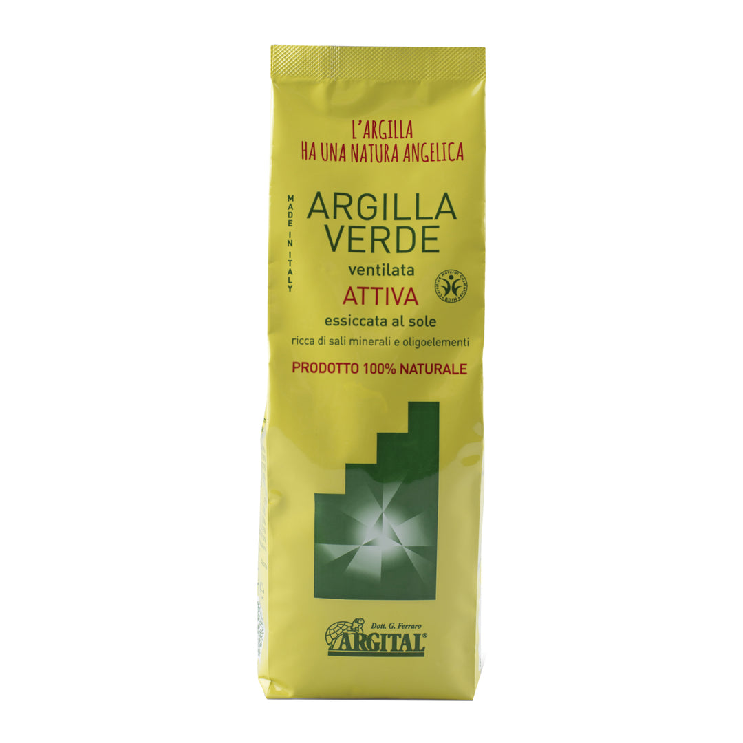 ARGILLA VERDE VENTILATA ATTIVATA 500 G