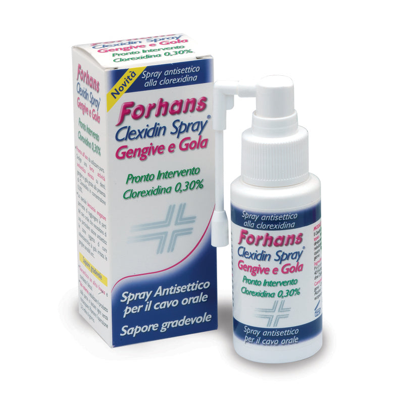 COLLUTORIO SPRAY CON CLOREXIDINA FORHANS CLEXIDIN 50ML