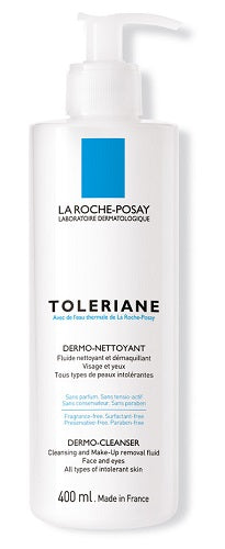 La Roche Posay Toleriane Detergente viso e struccante per la pelle sensibile, secca e intollerante 400ML