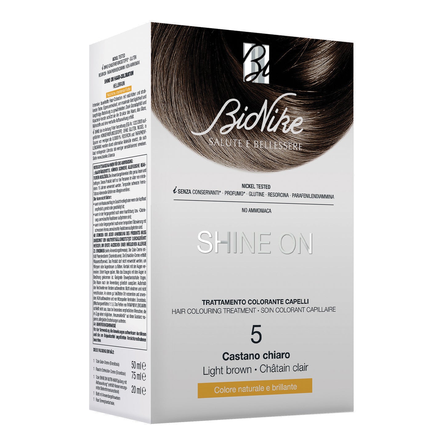 BIONIKE SHINE ON CAPELLI CASTANO CHIARO 5